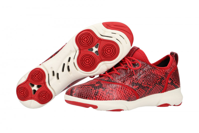 Geox Nebula Schuhe rot Schlange