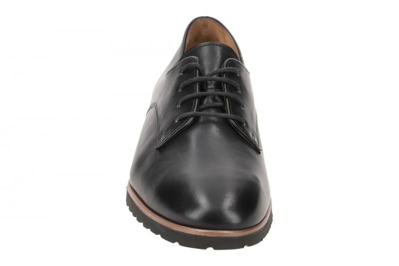 Paul Green Schuhe schwarz matt Schnürer 2804