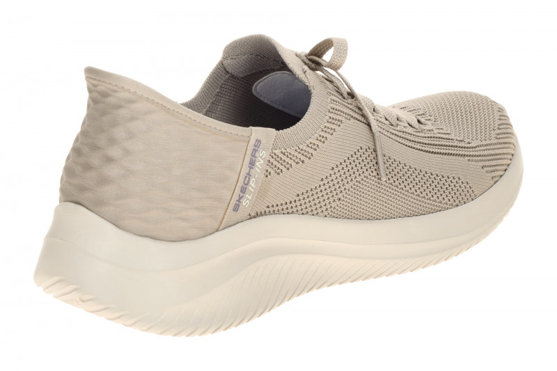 Skechers Ultra Flex Schuhe taupe braun SLIP-INs 149710