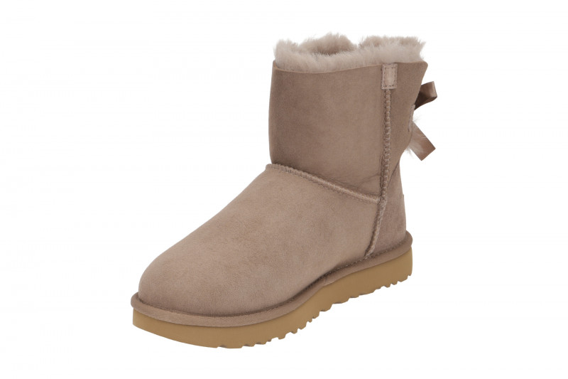UGG Mini Bailey Bow 2 Stiefel braun caribou 1016501