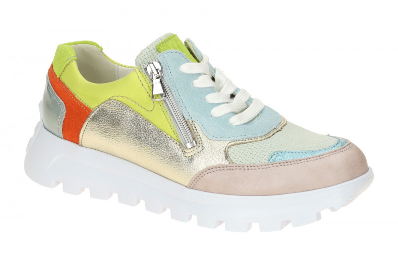 Waldläufer Ajala Sneaker Schuhe bunt perforiert H-Weite 993004