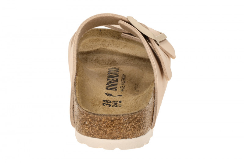 Birkenstock Arizona Pantolette new beige SCHMAL 1027723