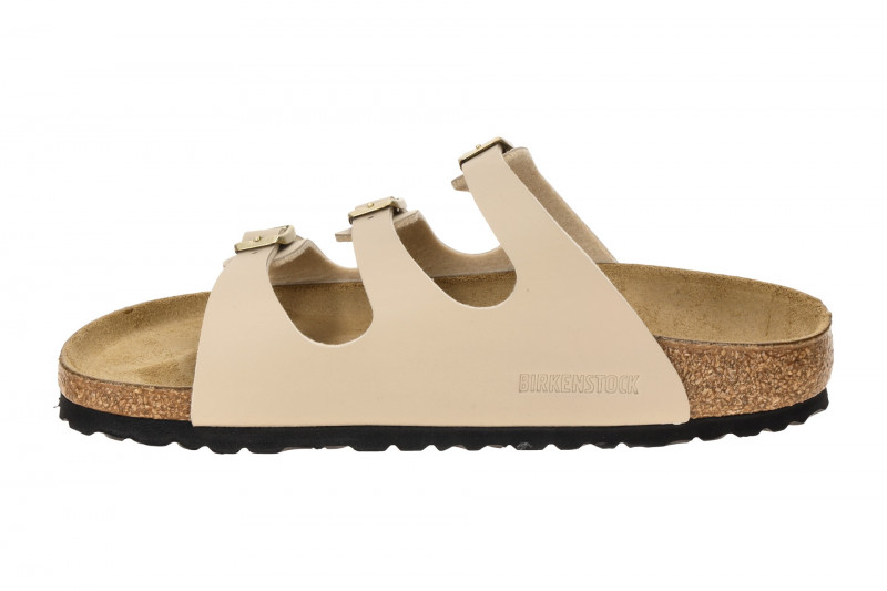 Birkenstock Florida Pantolette beige SCHMAL 1029265