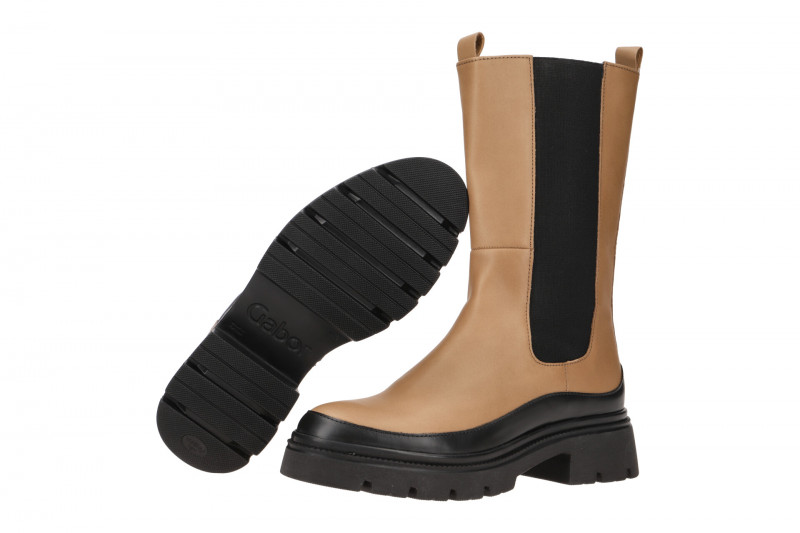 Gabor Fashion Stiefel braun schwarz 91.834.24