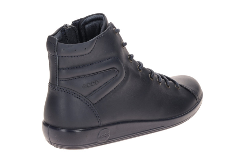 Ecco Soft 2 Stiefeletten Schuhe blau Sneaker High Cut 207513