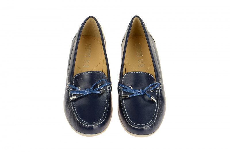 Geox Yuki Schuhe Slipper blau D6455A