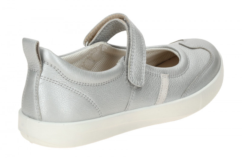Legero Silence Schuhe Mary-Jane Slipper silber metallic 372