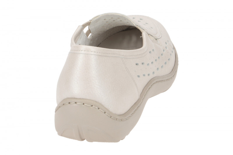 Waldläufer Henni Slipper Damen grau perl 496501