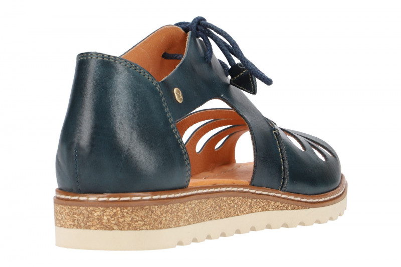 Pikolinos Schnür Sandale Alcudia blau