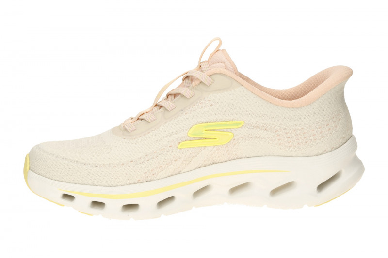 Skechers Go Walk Gliede Step Slipper beige rosa SLIP-IN 125144