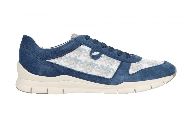 Geox Sneaker Schuhe Sukie blau karo