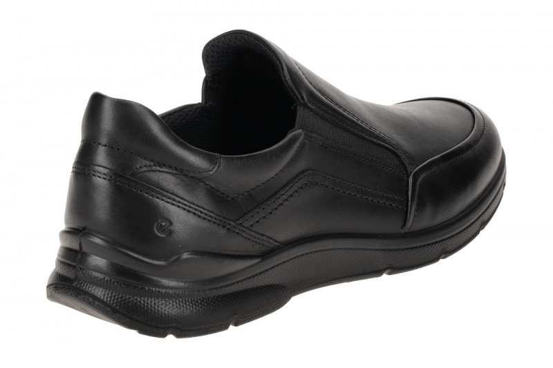 Ecco Irving Schuhe Slipper schwarz Glattleder