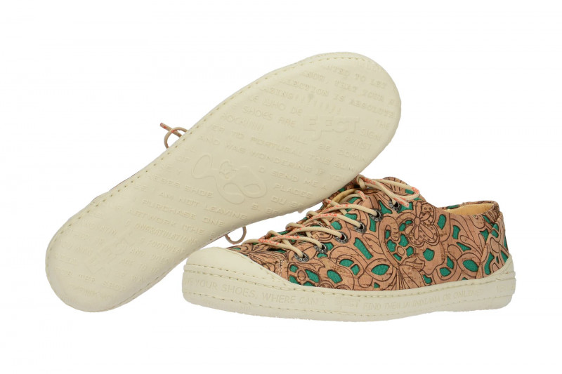 Eject Dass Schuhe grün braun Kork