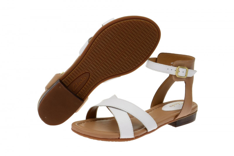 Clarks Viveca Zeal Sandale weiß 26108410