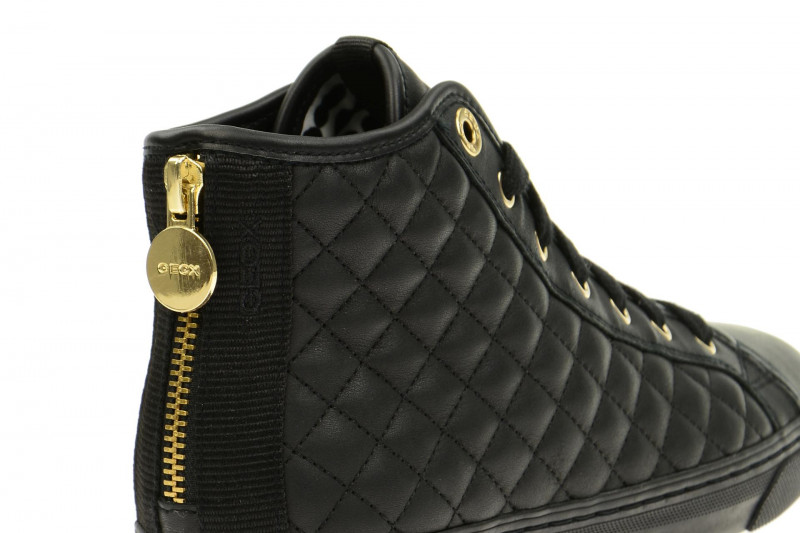 Geox New Club Stiefel schwarz matt D4258A