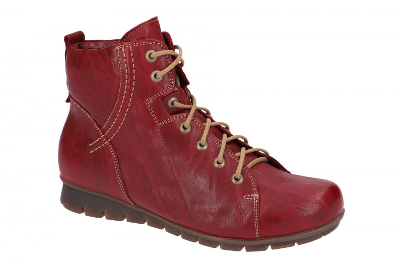 Think Menscha Stiefel dunkel-rot