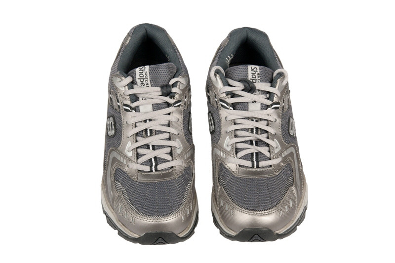 Skechers Shape ups Schuhe grau - 52060/PEW