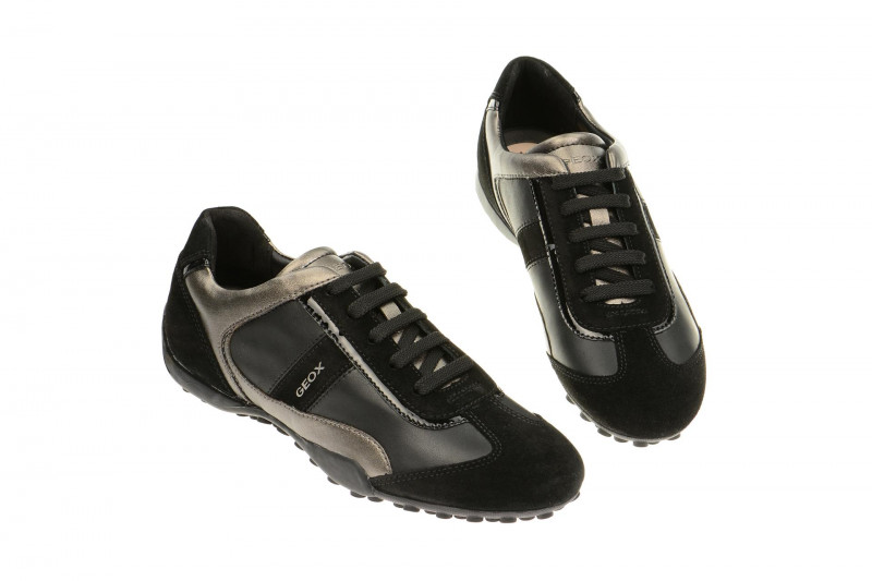 Geox Snake Schuhe schwarz D5412B