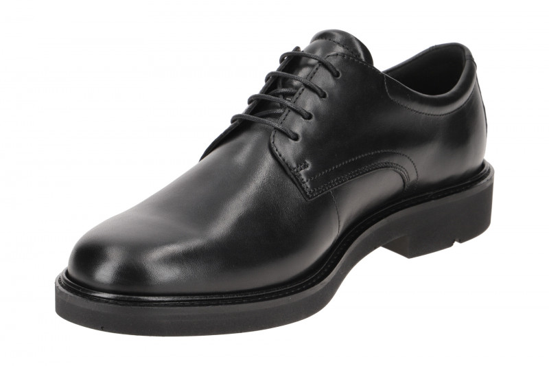 Ecco Metropole London Schuhe schwarz Schnürer 525604