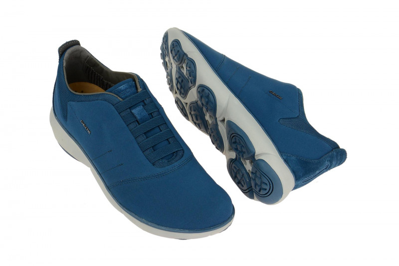 Geox Nebula Schuhe avio blau Sohle grau