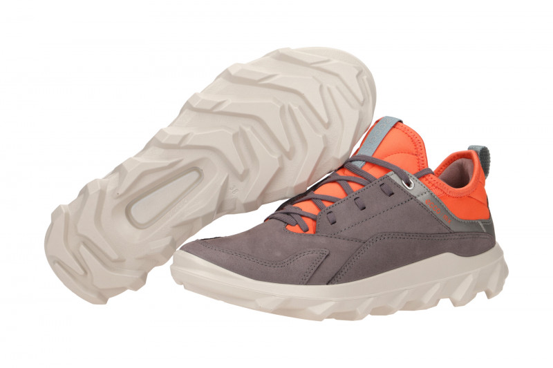 Ecco MX Schuhe Damen Sneaker grau orange 82018