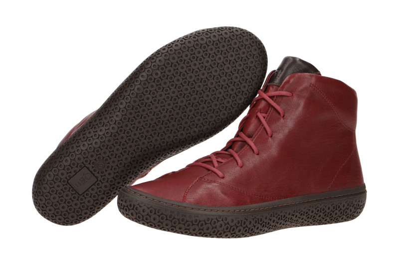 Think Tjub 491 Stiefelette rot barolo