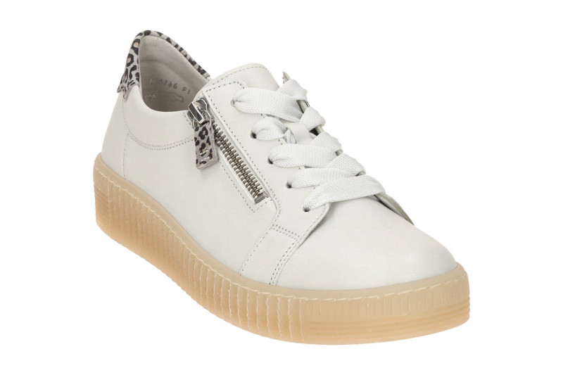 Gabor Schuhe weiß offwhite Sneakers Leo 83.334.29