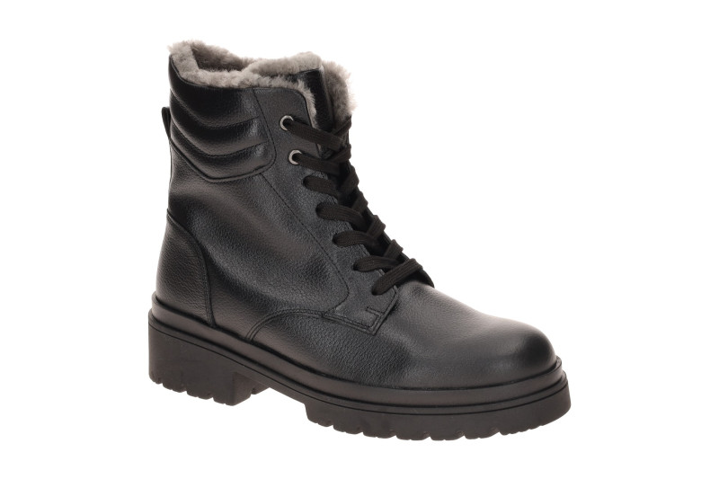 Gabor Winter Stiefel schwarz Warmfutter Boots Lammfell 8068.01.001