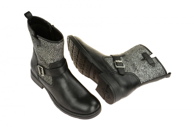 Geox Stiefel SOFIA schwarz silber