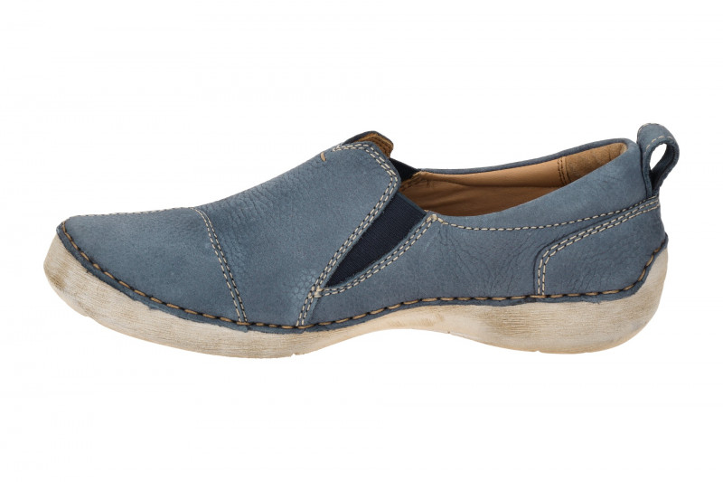 Josef Seibel Slipper Schuhe Fergey 49 blau shark