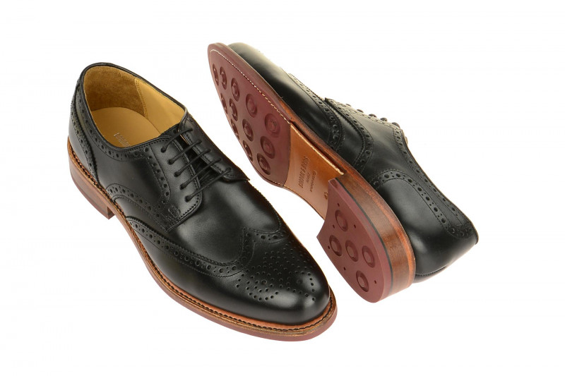Gordon & Bros Schuhe Levet schwarz Rahmengenäht 2318 Flex