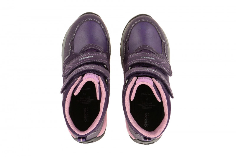 Geox Mädchen Kinderstiefel lila Wasserdicht