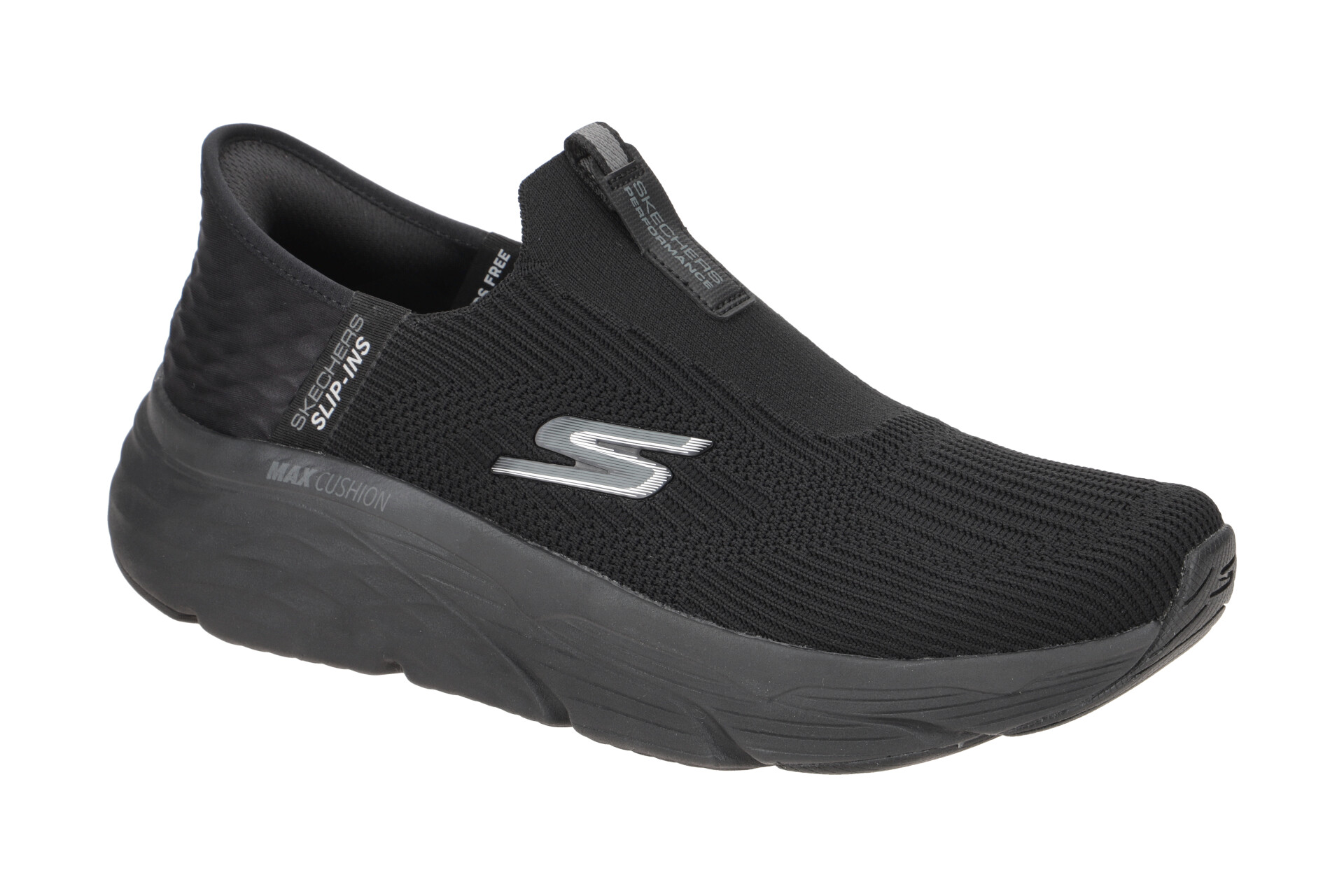 Skechers MAX CUSHIONING ELITE Schuhe schwarz Slip-Ins 220389 ...
