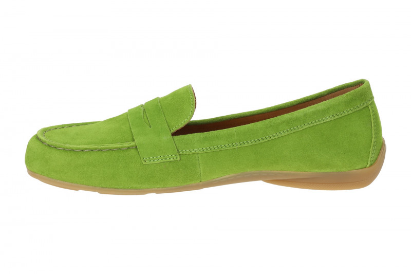 Gabor Schuhe Mokassin Slipper grün 44.200.11