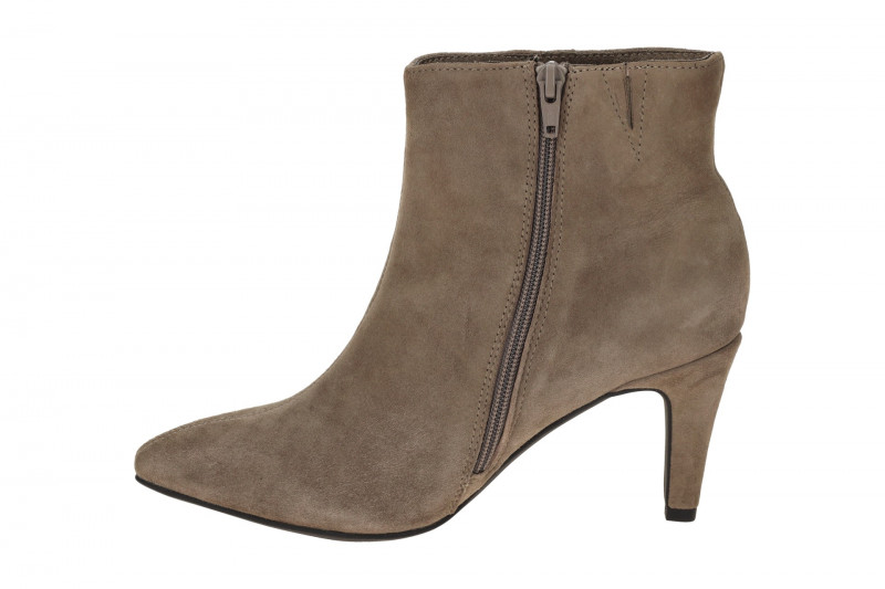 s.Oliver Stiefeletten Damen taupe Ankle Boots Velour 5-25316