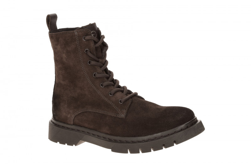 Tamaris Stiefel Boots braun mocca Velour 25269