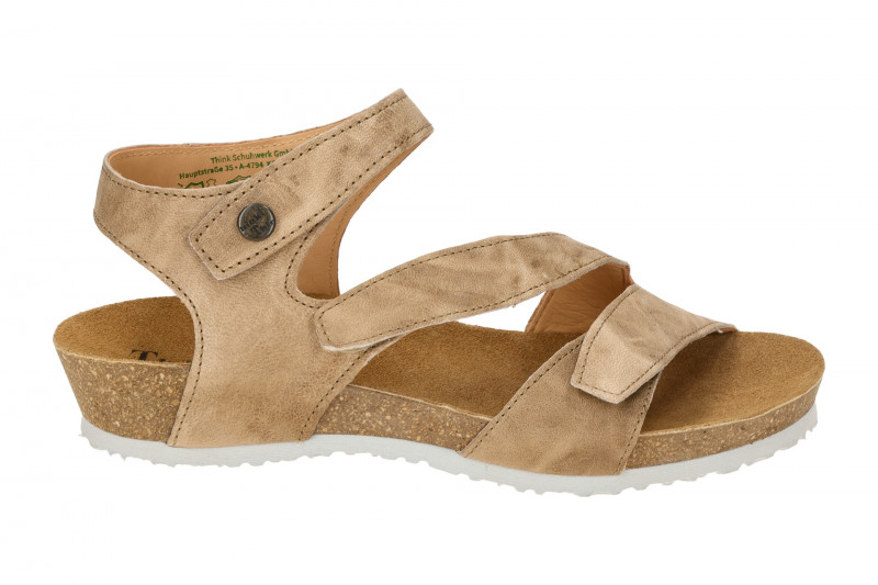 Think Dumia Sandale braun linen 297