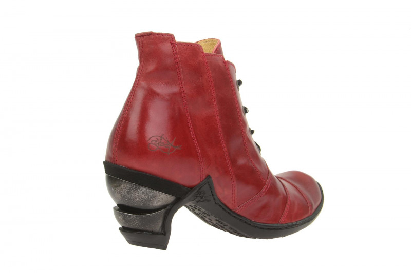 Eject elegante Stiefelette Multy rot