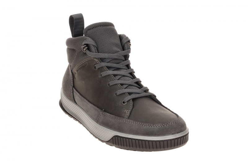 Ecco Bypath Tred Schuhe Mid Sneaker grau Waterproof 539094