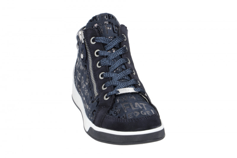 ARA Rom Schuhe Damen Sneaker blau 12-34499