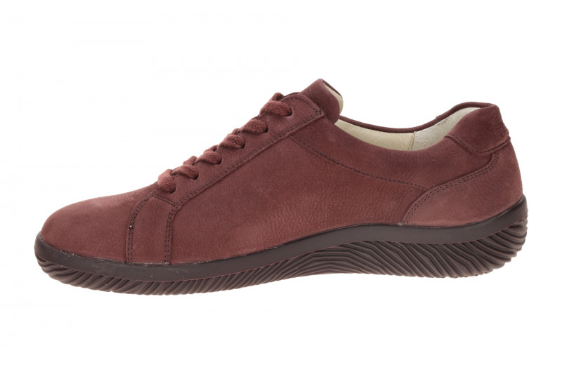 Waldläufer Roya Schuhe dunkelrot Nubuck K-Weite