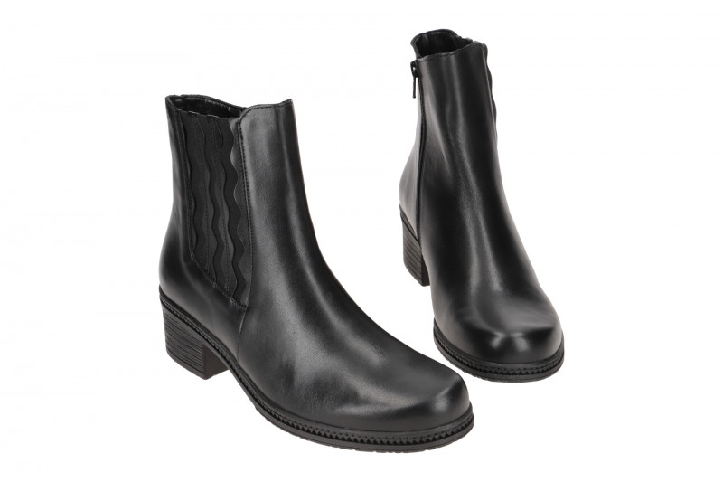 Gabor Fashion Stiefelette schwarz Nappa 94.663.27