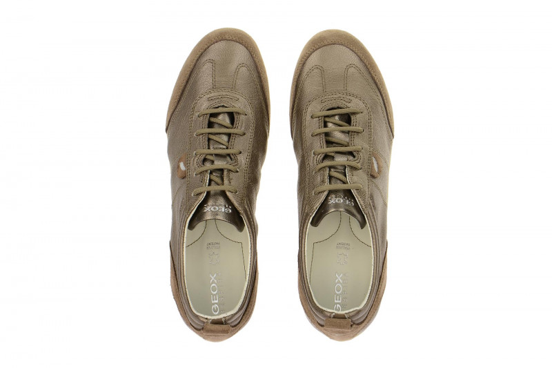 Geox Vega Schuhe taupe braun Damen