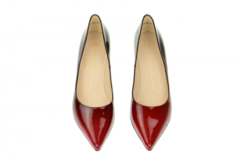 Peter Kaiser Soffi 60 Pumps rot schwarz Lack 61201/122