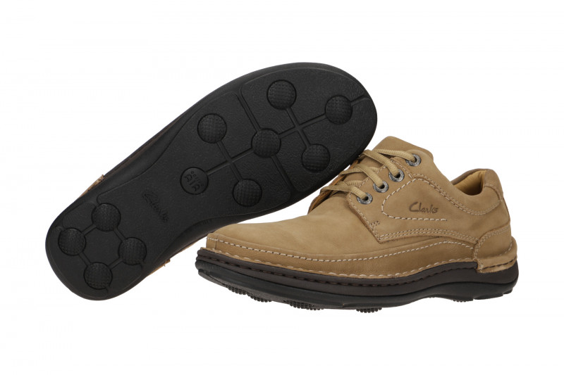 Clarks Nature 3 Schuhe beige sand
