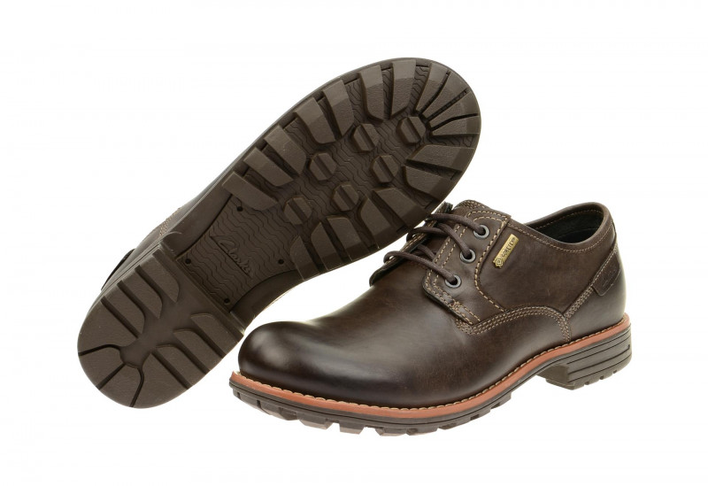 Clarks Midford Lo GTX Schuhe braun