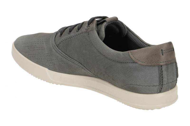 Ecco Collin Schnür Schuhe dunkel grau