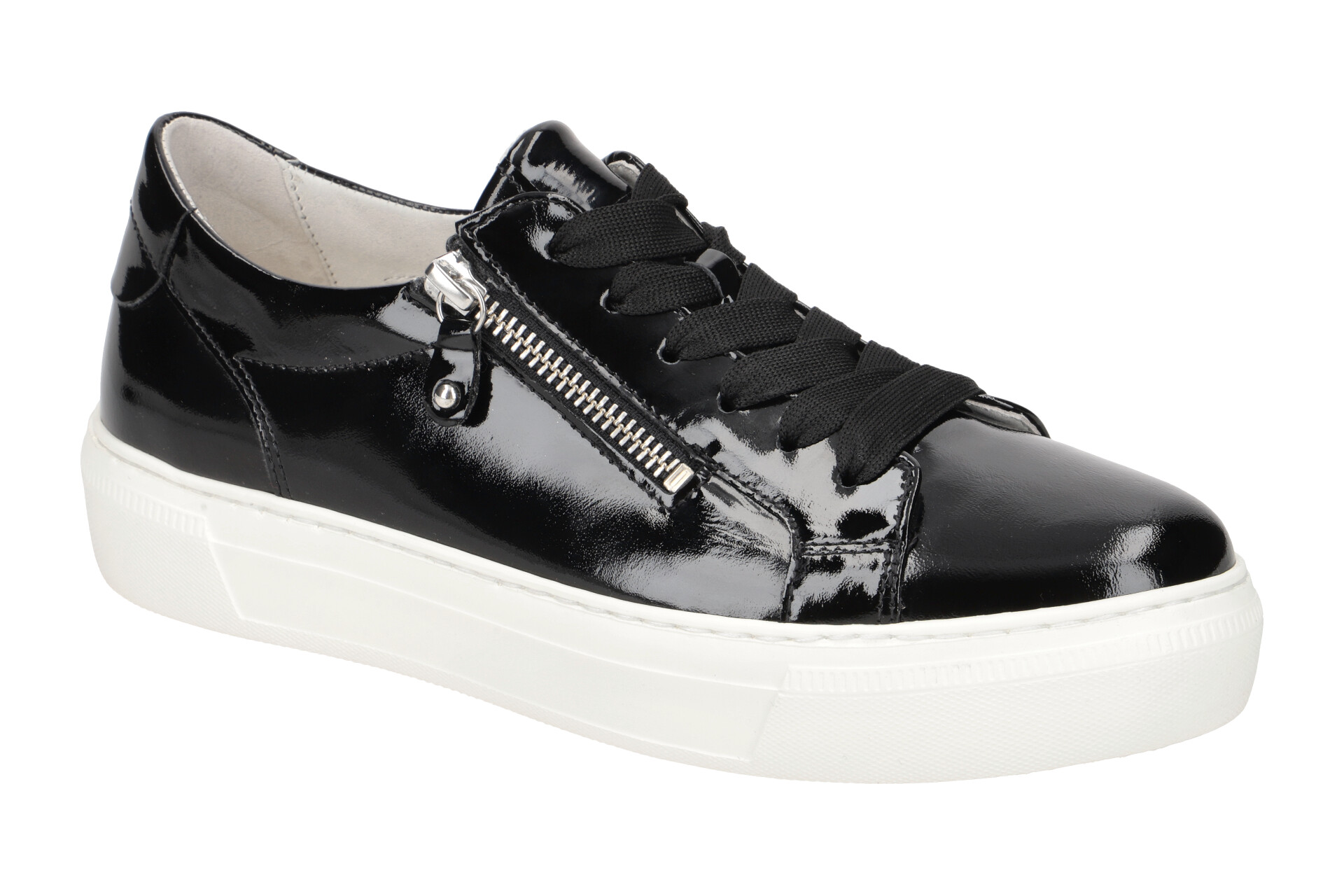 gabor lackstiefel schwarz