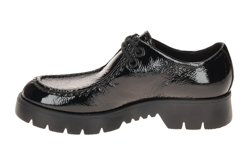 Högl Sally Schuhe Mokassin in schwarz Lack 2415