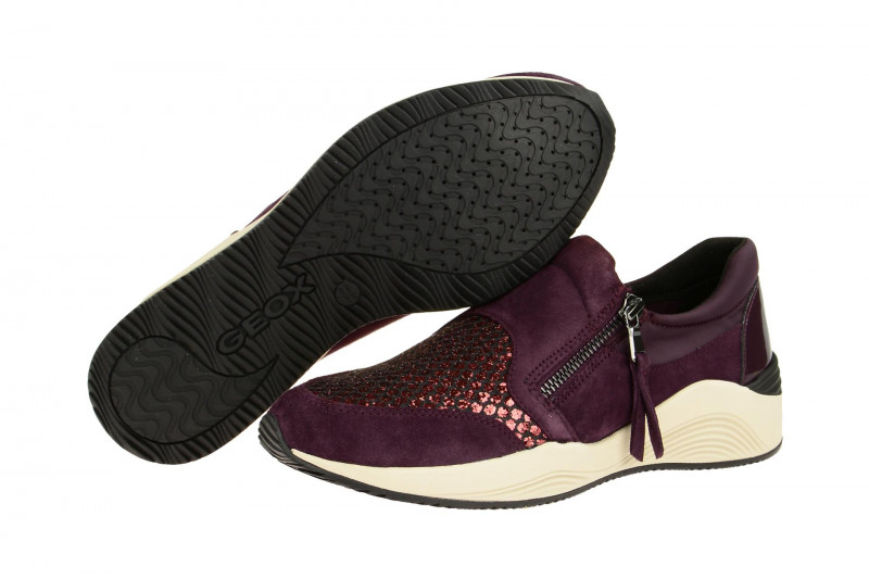 Geox Omaya Schuhe dunkel-rot D620SA